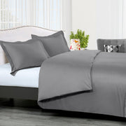 Duvet Cover Set Solid 300 Thread count