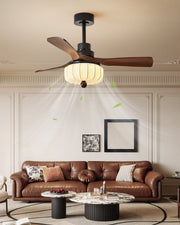 Elira Vintage Ceiling Fan Light