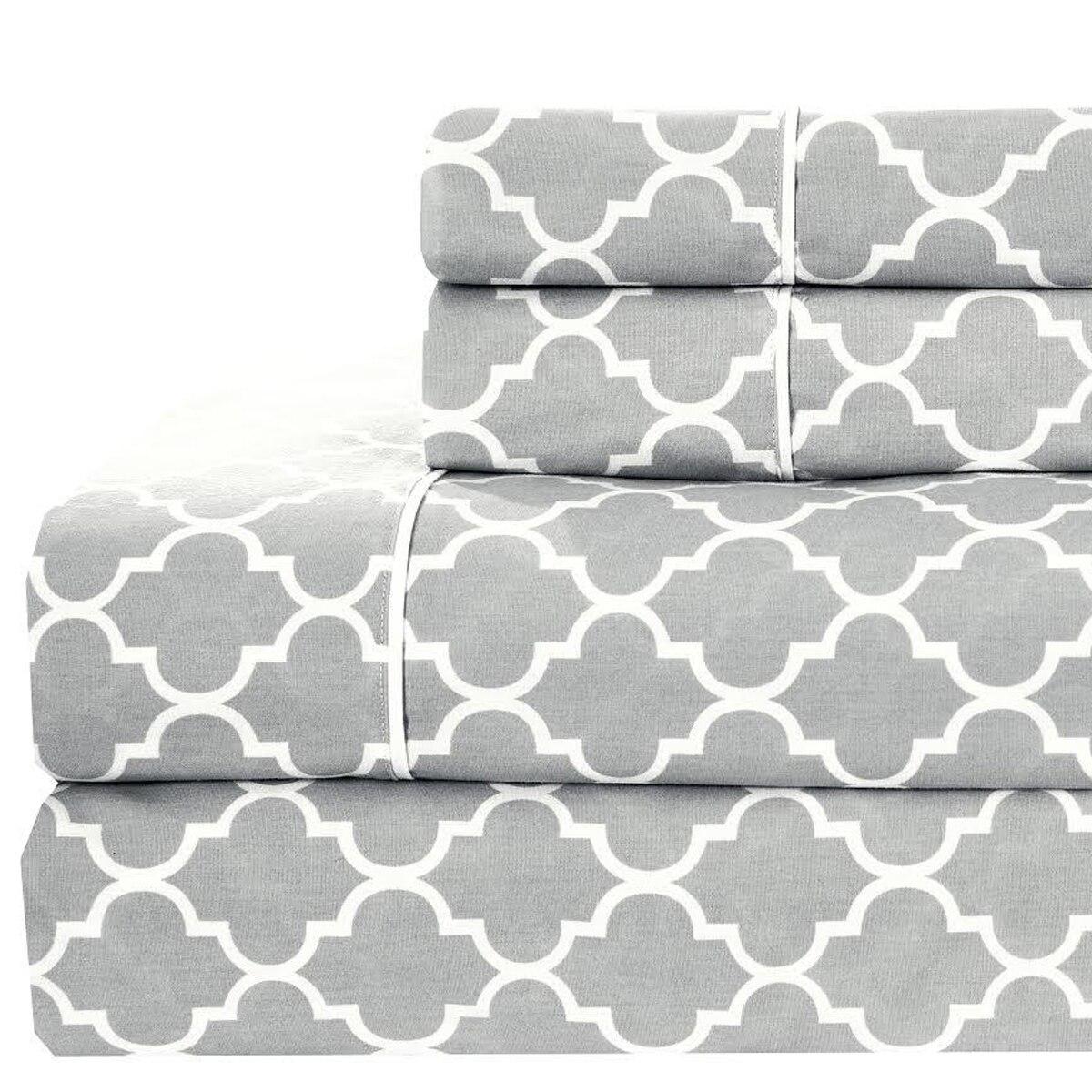 Flex King (Top Split) Sheet Set - Meridian 340 Thread Count