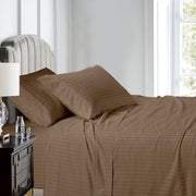 Flex Top California King Sheet Set - 608 Damask Stripe