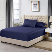 Split California King 2 Cotton Fitted Sheets Only - 608 Thread Count USA