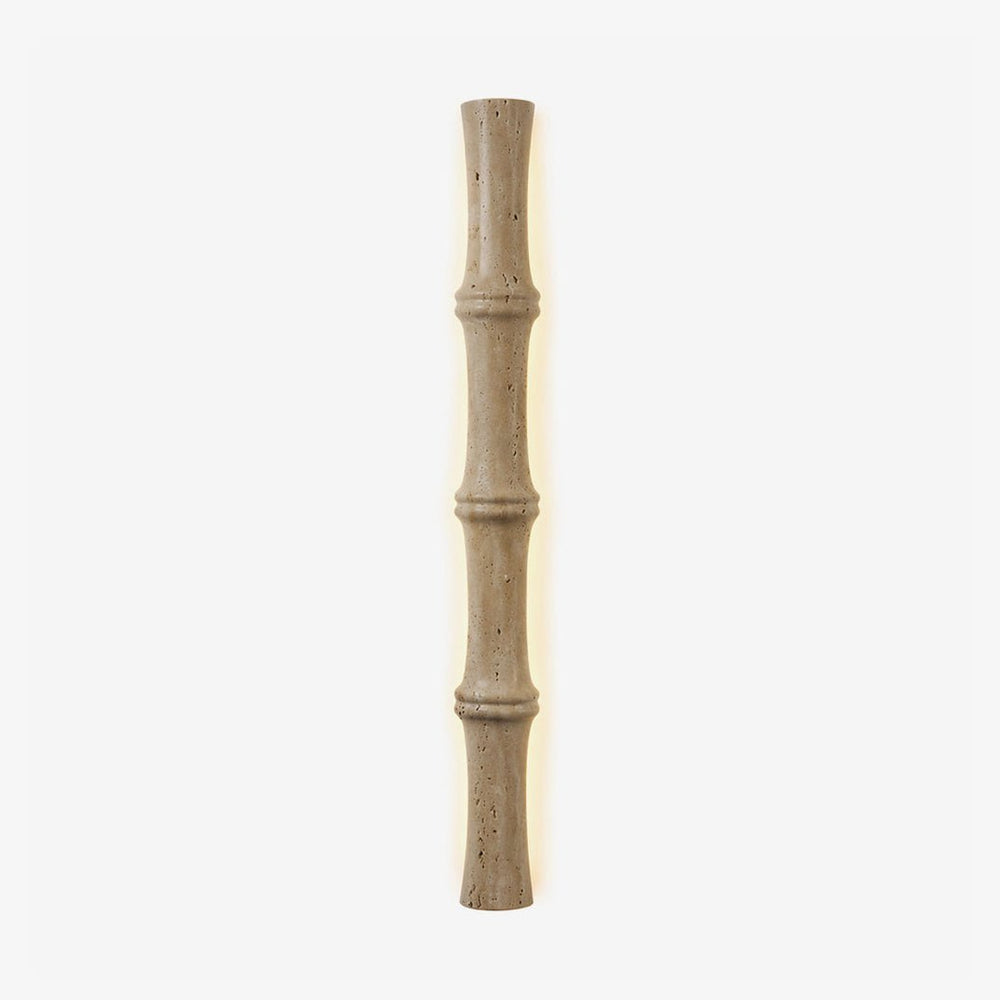 Travertine Column Glow Wall Light