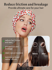 100% Mulberry Silk Night Turban Bonnet