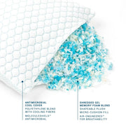 Sleepwyn Cooling Shredded Memory Foam Pillow