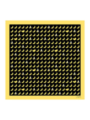 100% Mulberry Silk Banana Pattern Scarf - Size 90x90cm