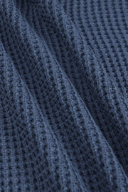 Chunky Knit Women's Waffle Cardigan In Oxford