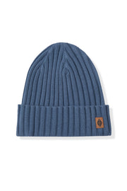 Chunky Knit Adult Ribbed Beanie in Oxford