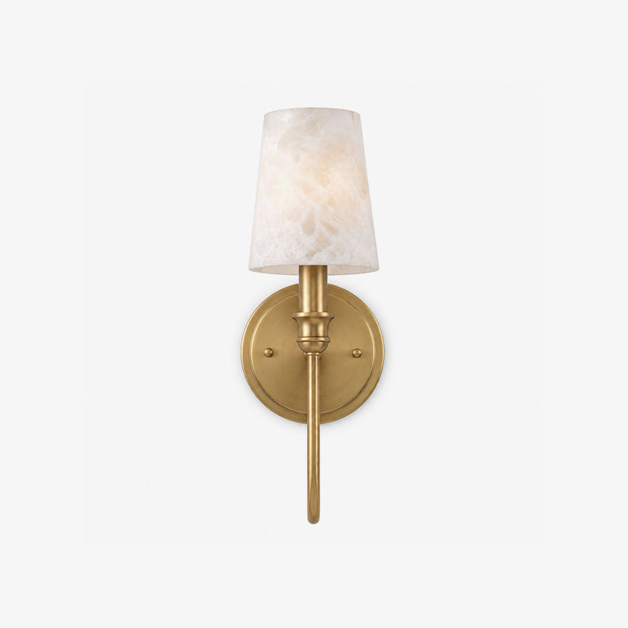 Harp Alabaster Wall Sconce