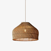 Whirl Woven Rattan Pendant Lamp
