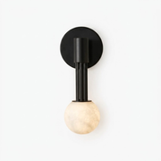 Obra Alabaster Globe Wall Sconce