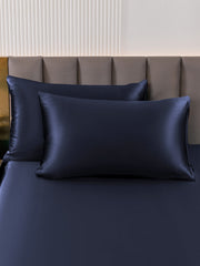2Pcs 19Momme 100% Mulberry Silk Pillowcases Bundle - Hidden Zipper