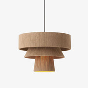 Tavira Tiered Hemp Rope Pendant Light