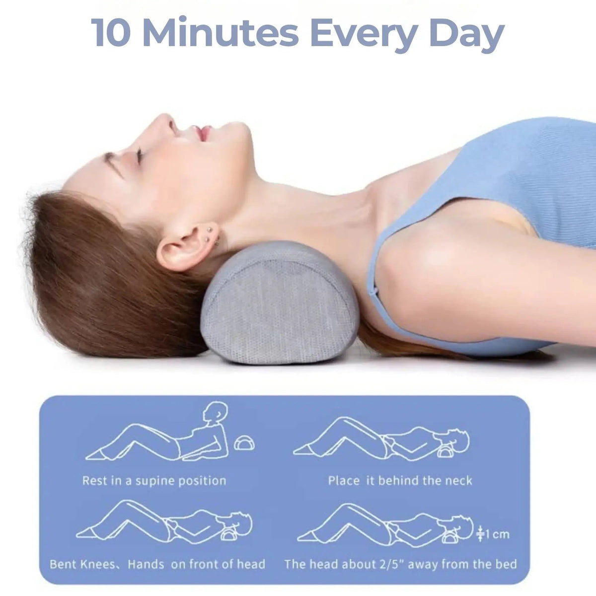 Sleepwyn Neck Roll Pillow