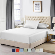 Flex Top California King Fitted Sheet Only- Solid 608 Thread Count