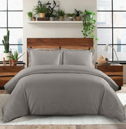 Sleepwyn Solid Duvet Cover Set - 600 Thread Count