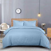 Duvet Cover Set Stripe 600 Thread Count
