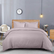 Duvet Cover Set Stripe 600 Thread Count