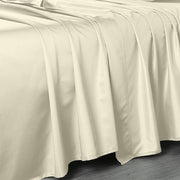 Extra Large (Oversized) King Flat Sheet 120 X 112 Inches - Luxurious 608 Cotton
