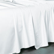Queen Flat Sheet 102 X 112 Inches - Luxurious 608 Cotton