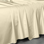 Queen Flat Sheet 102 X 112 Inches - Luxurious 608 Cotton