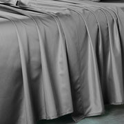 Extra Large 120 X 112 Inches King Flat Sheet - USA Luxurious 500 Cotton Sateen