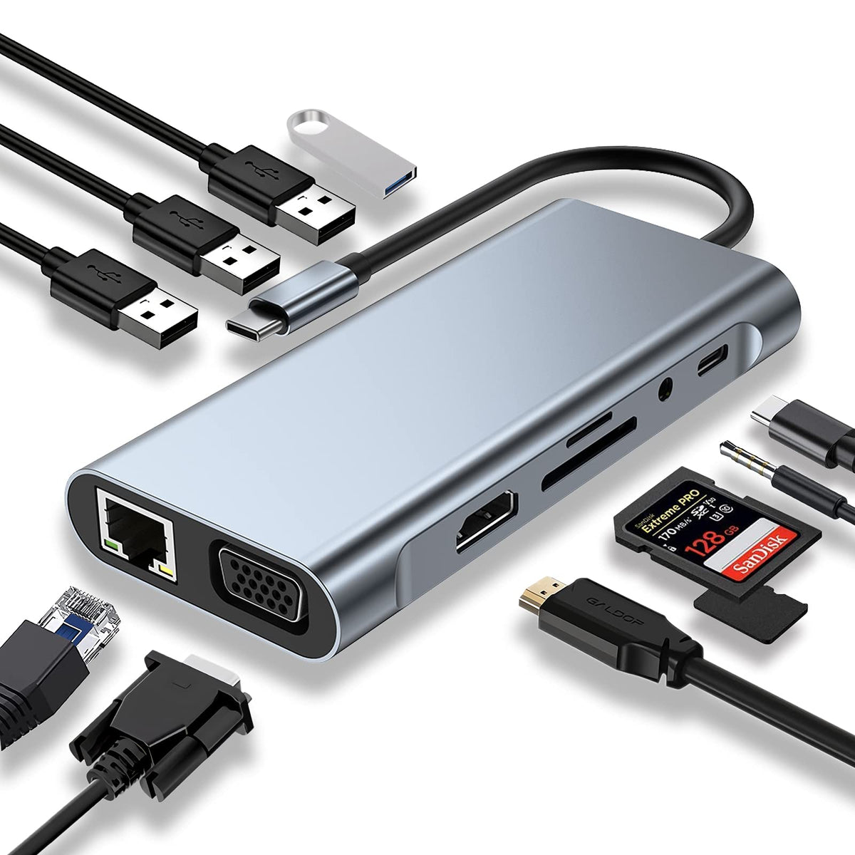 Sleepwyn USB-C Hub Adapter