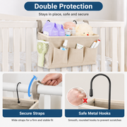 Sleepwyn Bedside Caddy Organizer