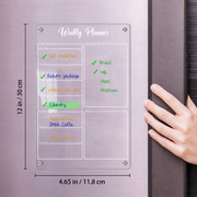 Sleepwyn Magnetic Weekly Planner