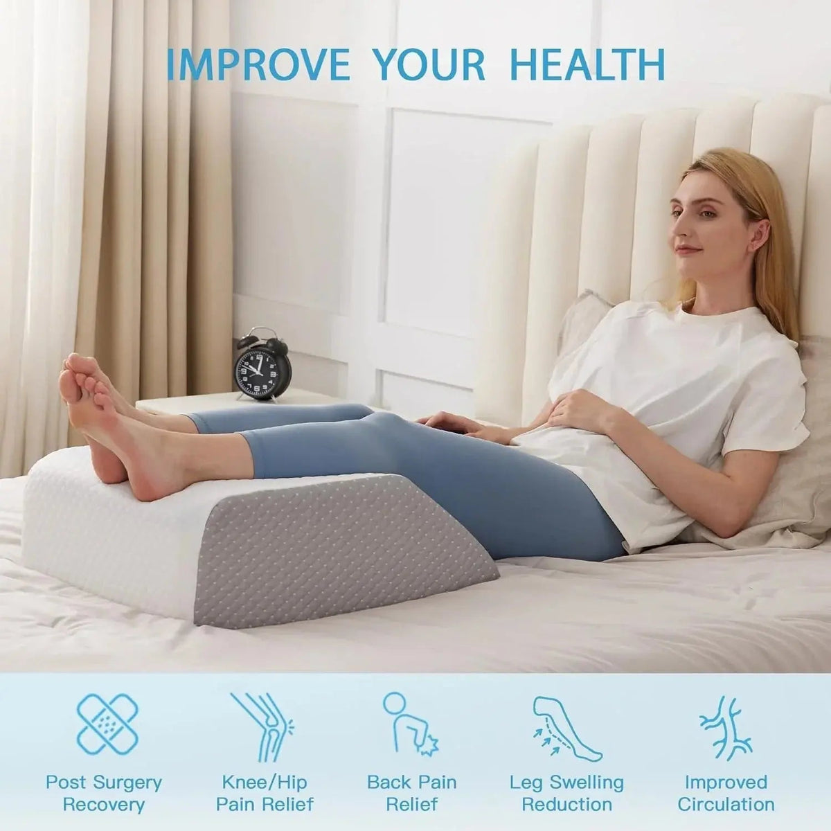 Sleepwyn Memory Foam Wedge Pillow