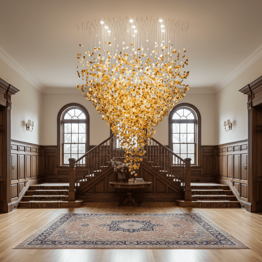 Crystal Stone Chandelier