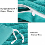 Sleepwyn Winter Flano Fleece Duvet Cover Set (3pcs)