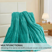 Sleepwyn Winter Flano Fleece Duvet Cover Set (3pcs)