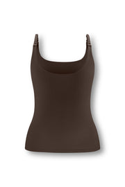 Women's Nursing Tank in Toffee