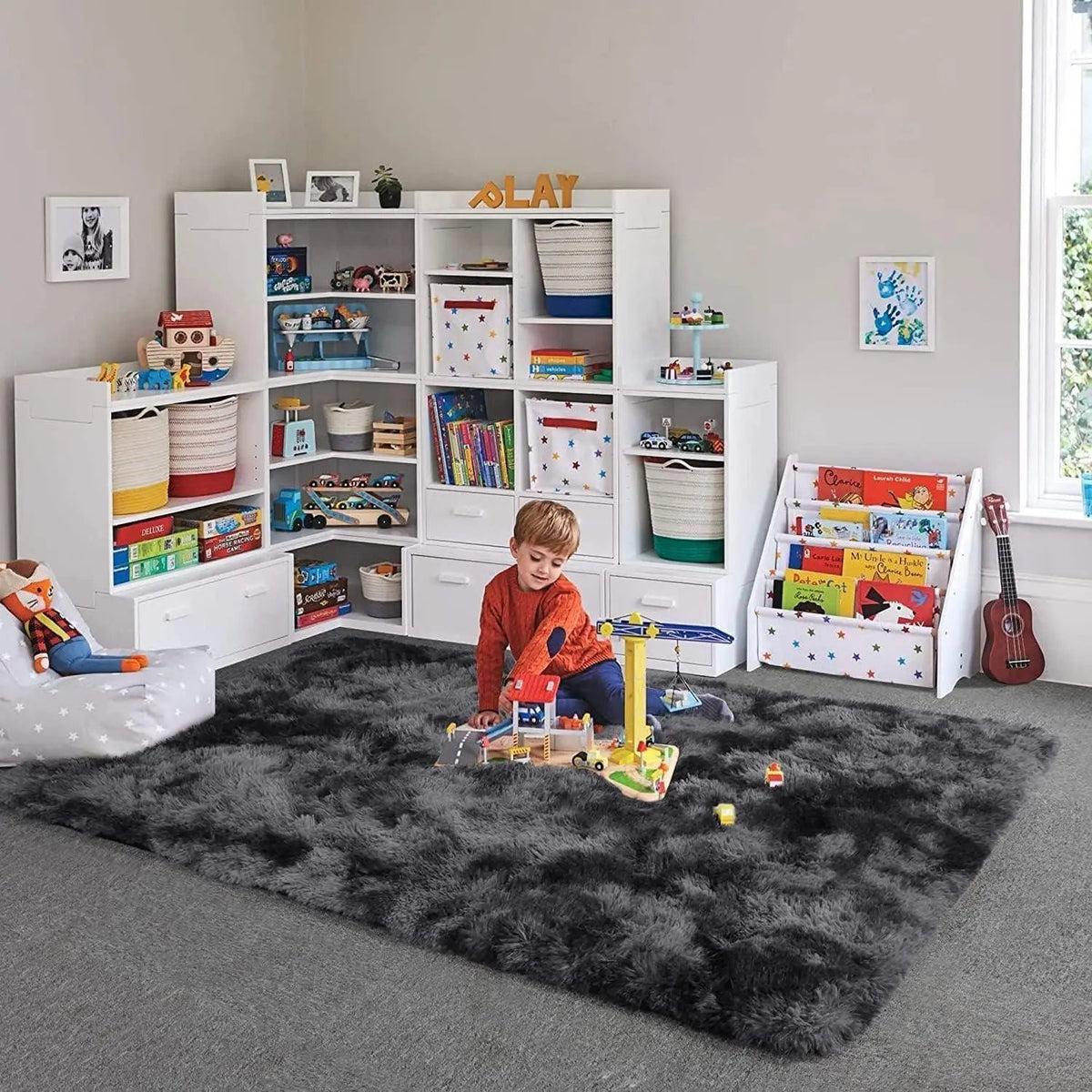 Sleepwyn Anti Slip Velvet Carpet