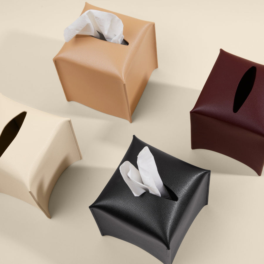 Sleepwyn Leather Tissue Holder