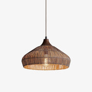Acorn Woven Rattan Pendant Lamp
