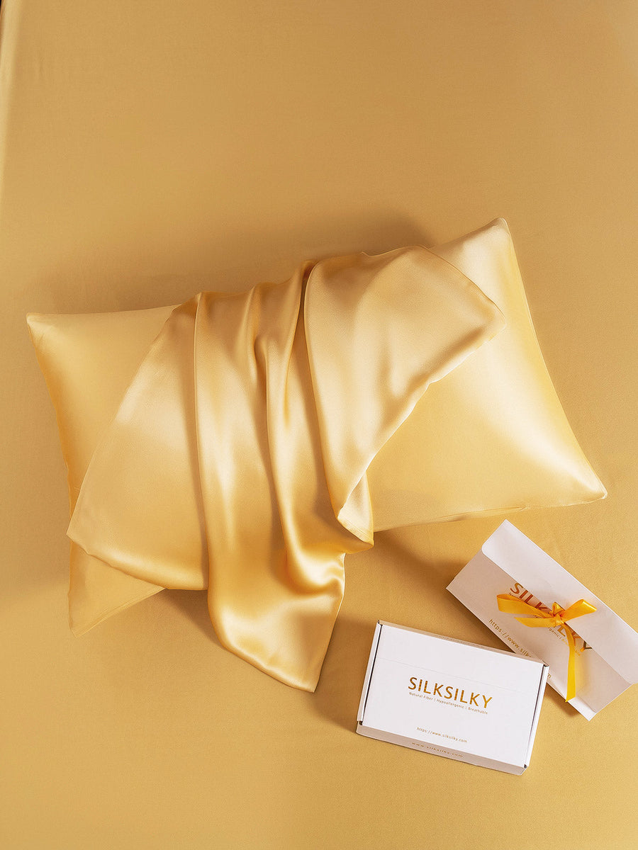 22Momme 100% Mulberry Silk Pillowcase - Envelope Closure