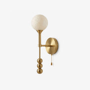 Abacus Alabaster Wall Sconce