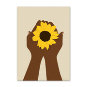Embrace Sunflowers Gallery Wall Canvas Posters