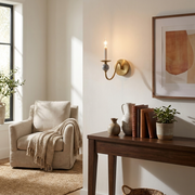 Adair Marble Ball Sconce