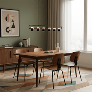 Adjustable Glass Pendant Light