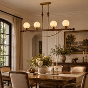 Adorned Linear Chandelier