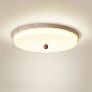 Aeon Travertine Orb Ceiling Light