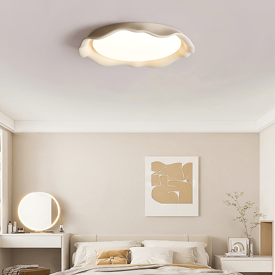 Aera Microcement Ceiling Light