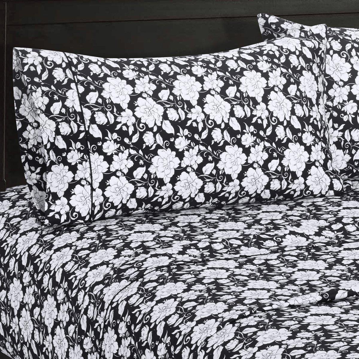 Floral Printed Sheet Set - 300 Thread Count