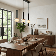 Alabaster Column Pendant Lamp