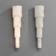 Alba Cascade Alabaster Wall Sconce