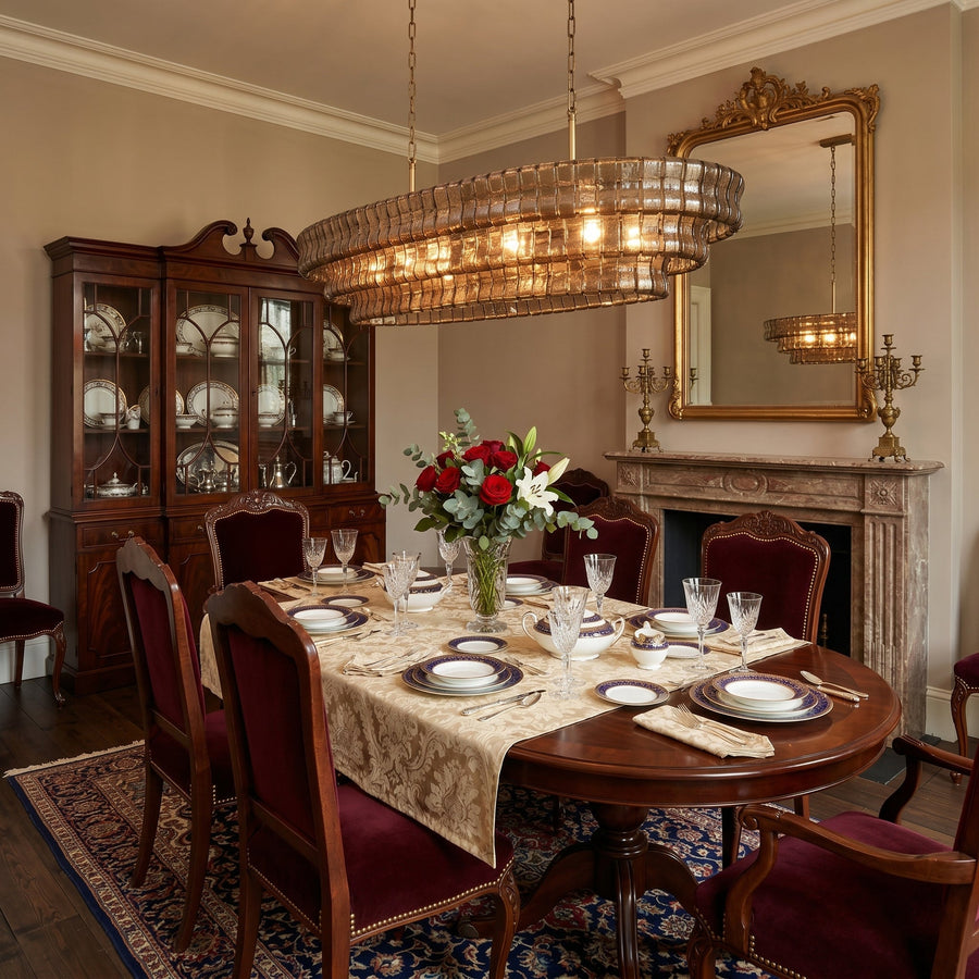 Albano Glass Chandelier