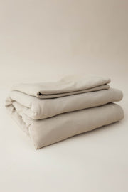 Fitted Sheet with Pillowcases in Almond