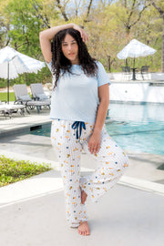 Women's Lounge Pants in Amalfi Coast